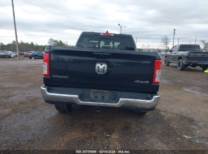 Lot #3053065504 2022 RAM 1500 BIG HORN QUAD CAB 4X4 6'4 BOX