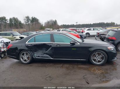 Lot #3051078320 2016 MERCEDES-BENZ S 550 4MATIC