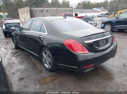 Lot #3051078320 2016 MERCEDES-BENZ S 550 4MATIC