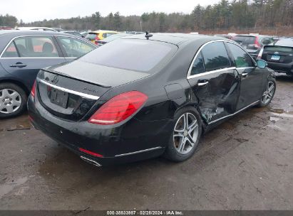 Lot #3051078320 2016 MERCEDES-BENZ S 550 4MATIC