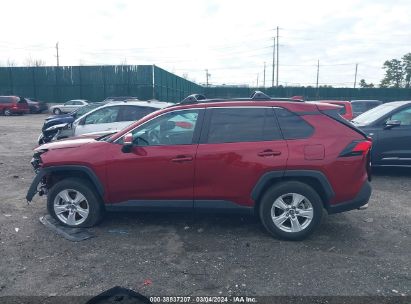 Lot #2997780450 2021 TOYOTA RAV4 XLE