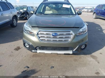 Lot #3006595518 2016 SUBARU OUTBACK 2.5I LIMITED