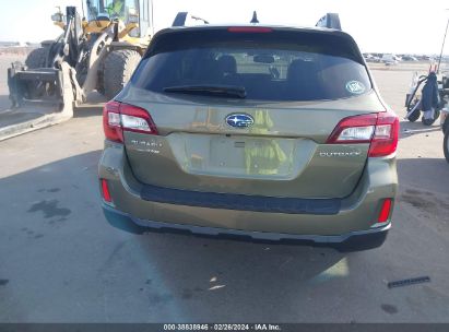 Lot #3006595518 2016 SUBARU OUTBACK 2.5I LIMITED