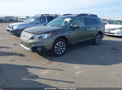 Lot #3006595518 2016 SUBARU OUTBACK 2.5I LIMITED