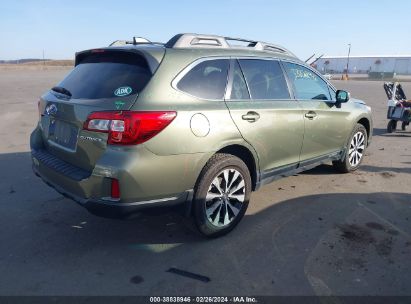 Lot #3006595518 2016 SUBARU OUTBACK 2.5I LIMITED