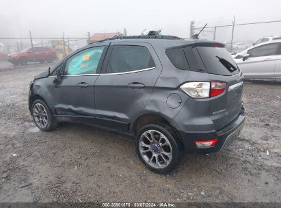 Lot #3021953819 2020 FORD ECOSPORT TITANIUM