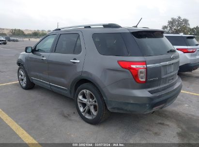 Lot #3035088283 2013 FORD EXPLORER LIMITED