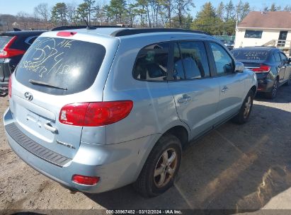 Lot #3052077976 2008 HYUNDAI SANTA FE GLS