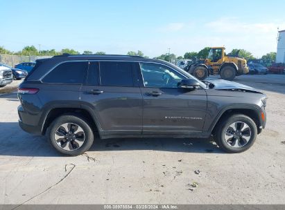 Lot #3054286235 2023 JEEP GRAND CHEROKEE 4XE