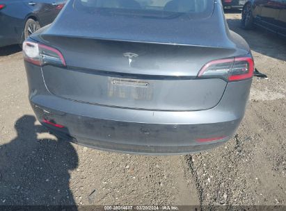 Lot #2997780400 2022 TESLA MODEL 3 REAR-WHEEL DRIVE