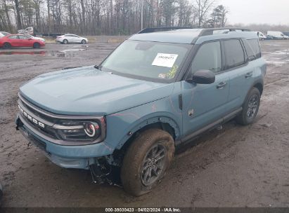 Lot #3021953810 2023 FORD BRONCO SPORT BIG BEND