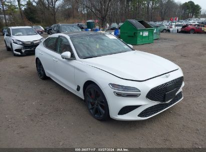 Lot #2997780377 2023 GENESIS G70 3.3T AWD