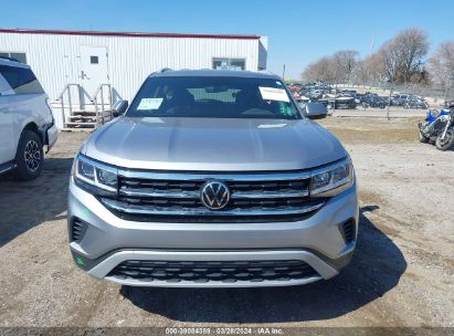 Lot #2990355918 2021 VOLKSWAGEN ATLAS CROSS SPORT 2.0T S