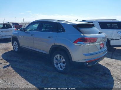 Lot #2990355918 2021 VOLKSWAGEN ATLAS CROSS SPORT 2.0T S