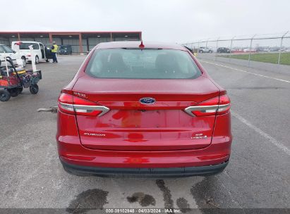 Lot #3053065325 2019 FORD FUSION HYBRID SE