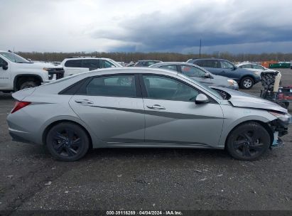 Lot #2992828184 2022 HYUNDAI ELANTRA SEL