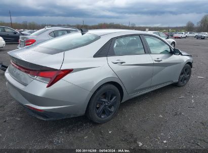 Lot #2992828184 2022 HYUNDAI ELANTRA SEL