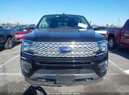 Lot #2992834052 2021 FORD EXPEDITION PLATINUM MAX