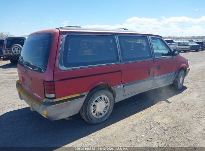 Lot #3035090316 1993 DODGE GRAND CARAVAN LE/ES