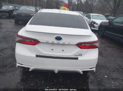 Lot #3052077952 2024 TOYOTA CAMRY HYBRID SE