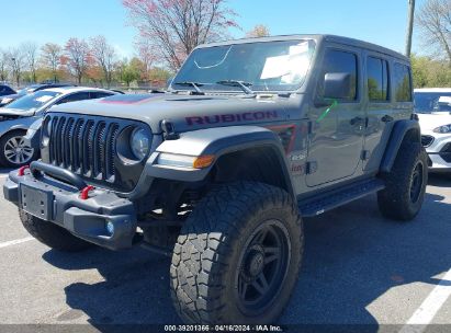 Lot #2992828164 2020 JEEP WRANGLER UNLIMITED RUBICON RECON 4X4