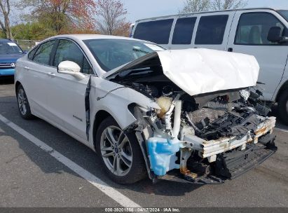 Lot #2992828160 2015 FORD FUSION HYBRID TITANIUM