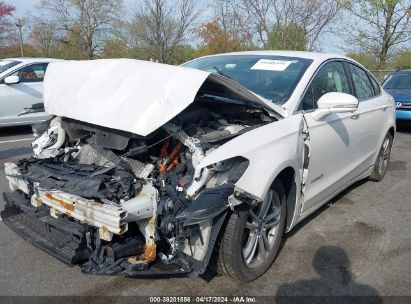 Lot #2992828160 2015 FORD FUSION HYBRID TITANIUM