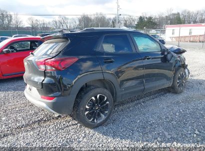 Lot #3056467965 2022 CHEVROLET TRAILBLAZER FWD LT