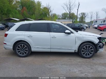 Lot #2997780322 2017 AUDI Q7 3.0T PREMIUM