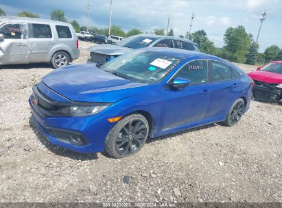 Lot #2990351551 2020 HONDA CIVIC SPORT