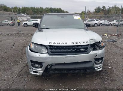 Lot #2992819447 2016 LAND ROVER RANGE ROVER SPORT 3.0L V6 SUPERCHARGED HSE