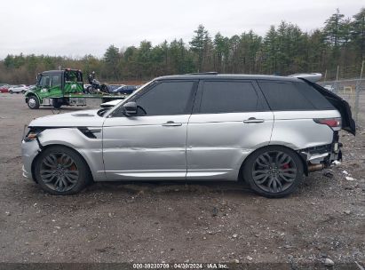 Lot #2992819447 2016 LAND ROVER RANGE ROVER SPORT 3.0L V6 SUPERCHARGED HSE