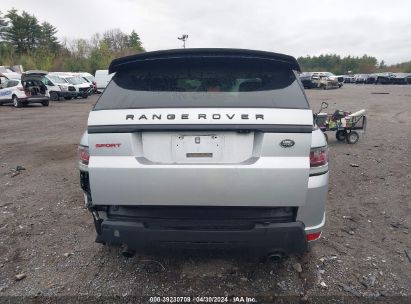 Lot #2992819447 2016 LAND ROVER RANGE ROVER SPORT 3.0L V6 SUPERCHARGED HSE