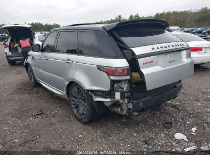 Lot #2992819447 2016 LAND ROVER RANGE ROVER SPORT 3.0L V6 SUPERCHARGED HSE