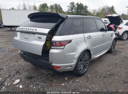 Lot #2992819447 2016 LAND ROVER RANGE ROVER SPORT 3.0L V6 SUPERCHARGED HSE