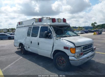 Lot #3050081213 2007 FORD E-350 SUPER DUTY COMMERCIAL/RECREATIONAL