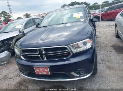 Lot #3035079223 2015 DODGE DURANGO SXT