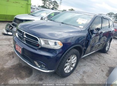 Lot #3035079223 2015 DODGE DURANGO SXT