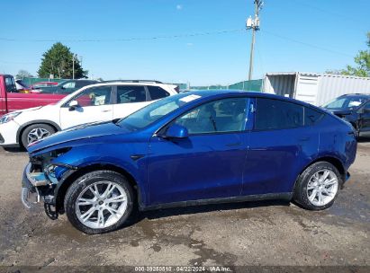 Lot #2995286964 2023 TESLA MODEL Y AWD/LONG RANGE DUAL MOTOR ALL-WHEEL DRIVE