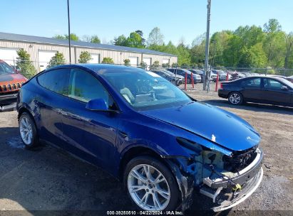 Lot #2995286964 2023 TESLA MODEL Y AWD/LONG RANGE DUAL MOTOR ALL-WHEEL DRIVE