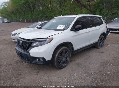 Lot #3056467954 2021 HONDA PASSPORT AWD EX-L