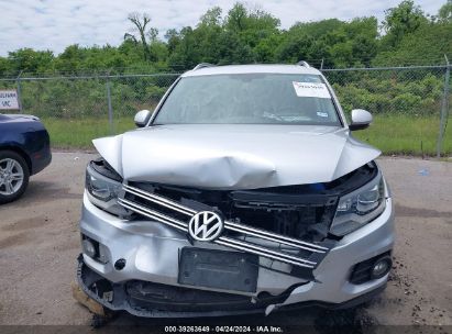 Lot #3053065303 2016 VOLKSWAGEN TIGUAN SE