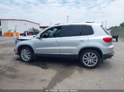 Lot #3053065303 2016 VOLKSWAGEN TIGUAN SE