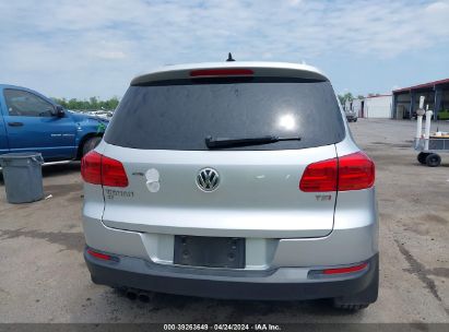 Lot #3053065303 2016 VOLKSWAGEN TIGUAN SE