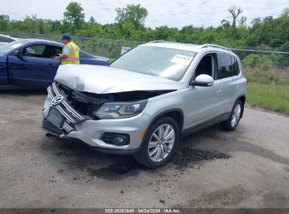 Lot #3053065303 2016 VOLKSWAGEN TIGUAN SE