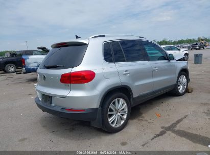 Lot #3053065303 2016 VOLKSWAGEN TIGUAN SE