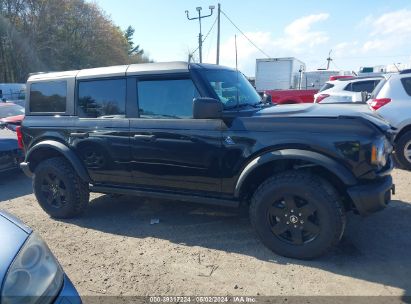 Lot #2997780241 2023 FORD BRONCO BLACK DIAMOND