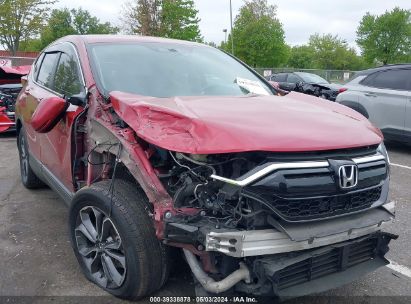 Lot #2992828121 2022 HONDA CR-V AWD EX-L