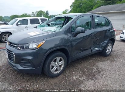 Lot #2992828114 2020 CHEVROLET TRAX AWD LS