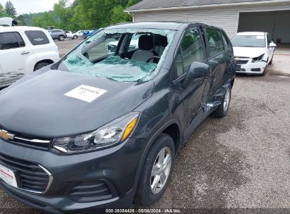 Lot #2992828114 2020 CHEVROLET TRAX AWD LS